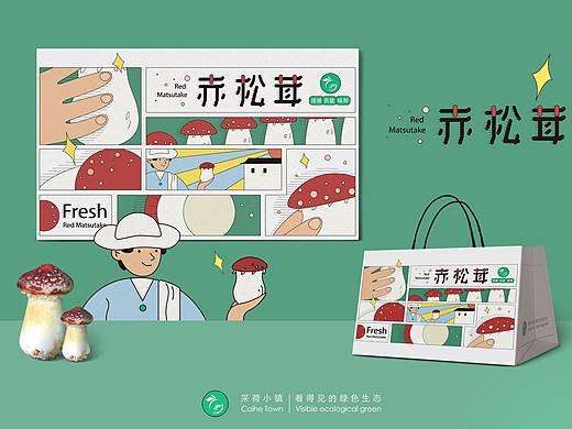 赤松茸包装设计