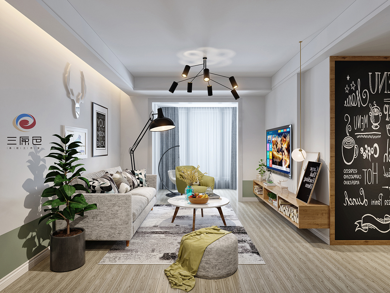 三原色工作室2017年部分表现作品！（图ZMTAzNjc4NzEy） - 家装设计 - 站酷设计师YI念间原创素材 - 站酷ZCOOL