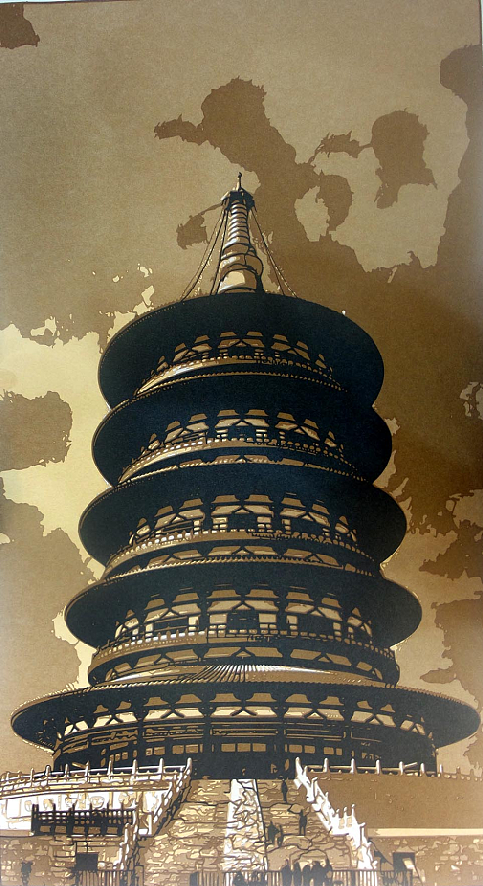 多层套色剪纸画（图ZMTYwNTIwODI0） - 新锐潮流插画 - 站酷设计师Z66918772原创素材 - 站酷ZCOOL