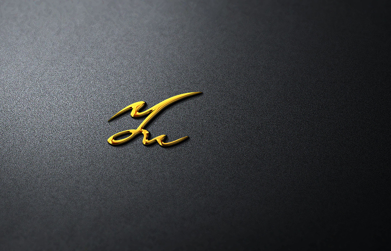 yw字母logo设计