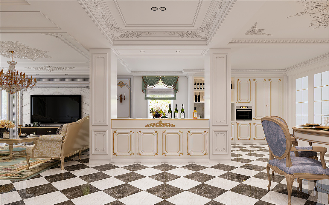 清新优雅的法式住宅