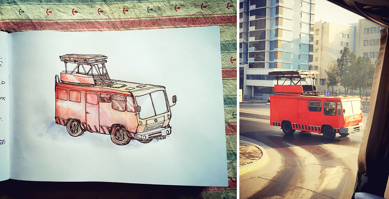 【旅画记】边走边画的长途旅行