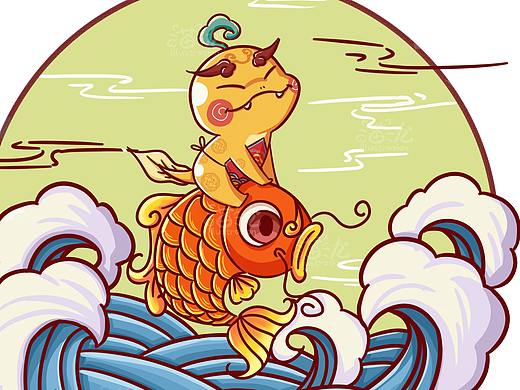 金鲵IP吉祥物设计