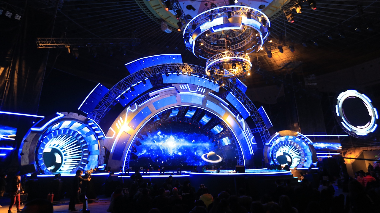 2014年优酷土豆网YC青春的选择颁奖典礼—舞台美术设计