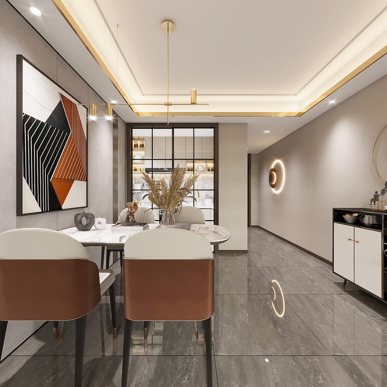 现代轻奢-现代风与奢华的碰撞!