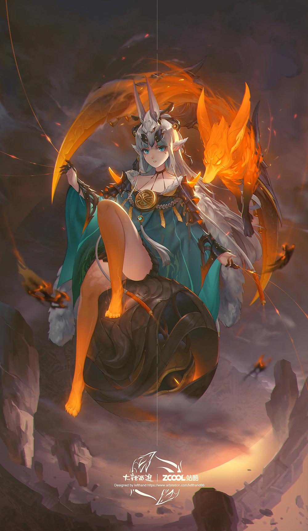 大话西游经典角色焕新--媚灵狐