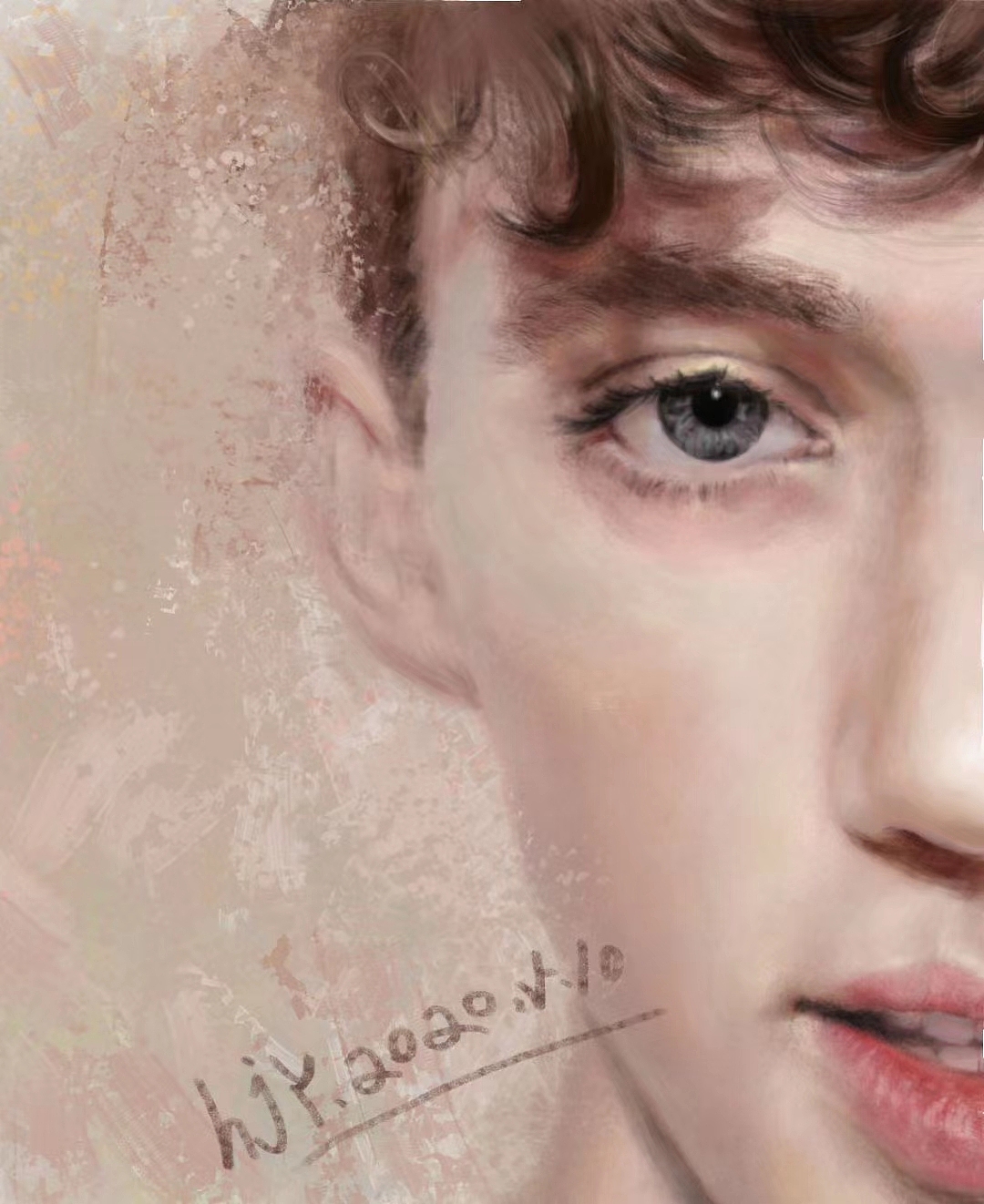 戳爷 头像练习（图ZMjE2MDM1NTk2） - 绘画 - 站酷设计师HANINY原创素材 - 站酷ZCOOL