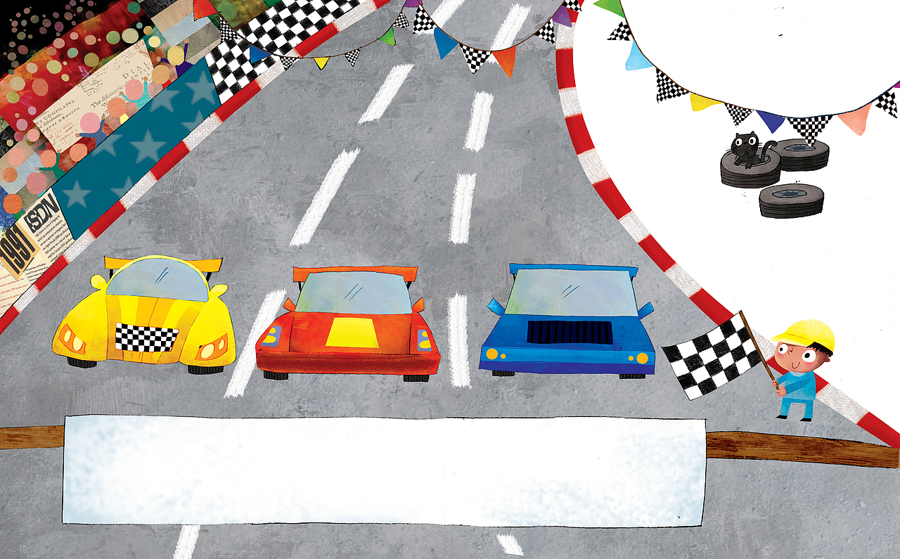 赛车（图ZNTI3NTc3NzY=） - 儿童插画 - 站酷设计师水果园子LY原创素材 - 站酷ZCOOL