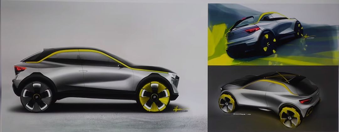 欧宝全新设计语言-Opel GT X Experimental