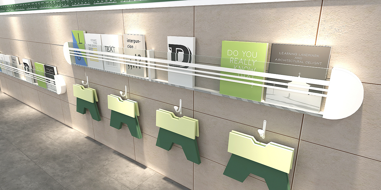 校园文化-主题楼道（图ZMjQ4ODU2NzUy） - 其他空间 - 站酷设计师Zachary01原创素材 - 站酷ZCOOL