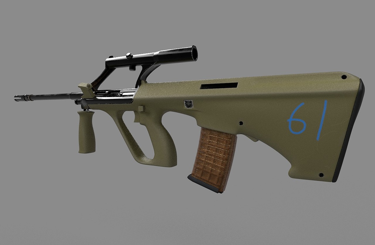 奥地利aug突击步枪