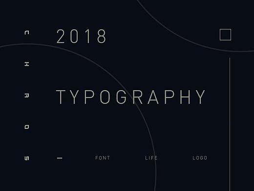 2018 / Typography