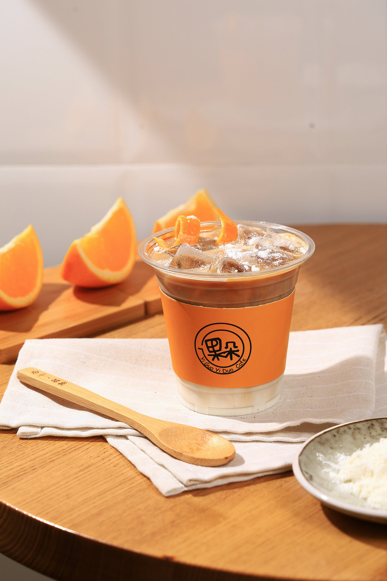 果朵咖啡店饮品拍摄