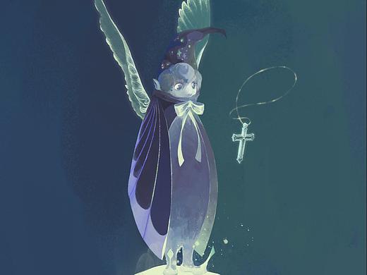 插画习作-夜精灵