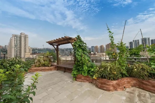 汇祥林里3000装修,花园洋房顶楼户型设计方案展示(美式风格)