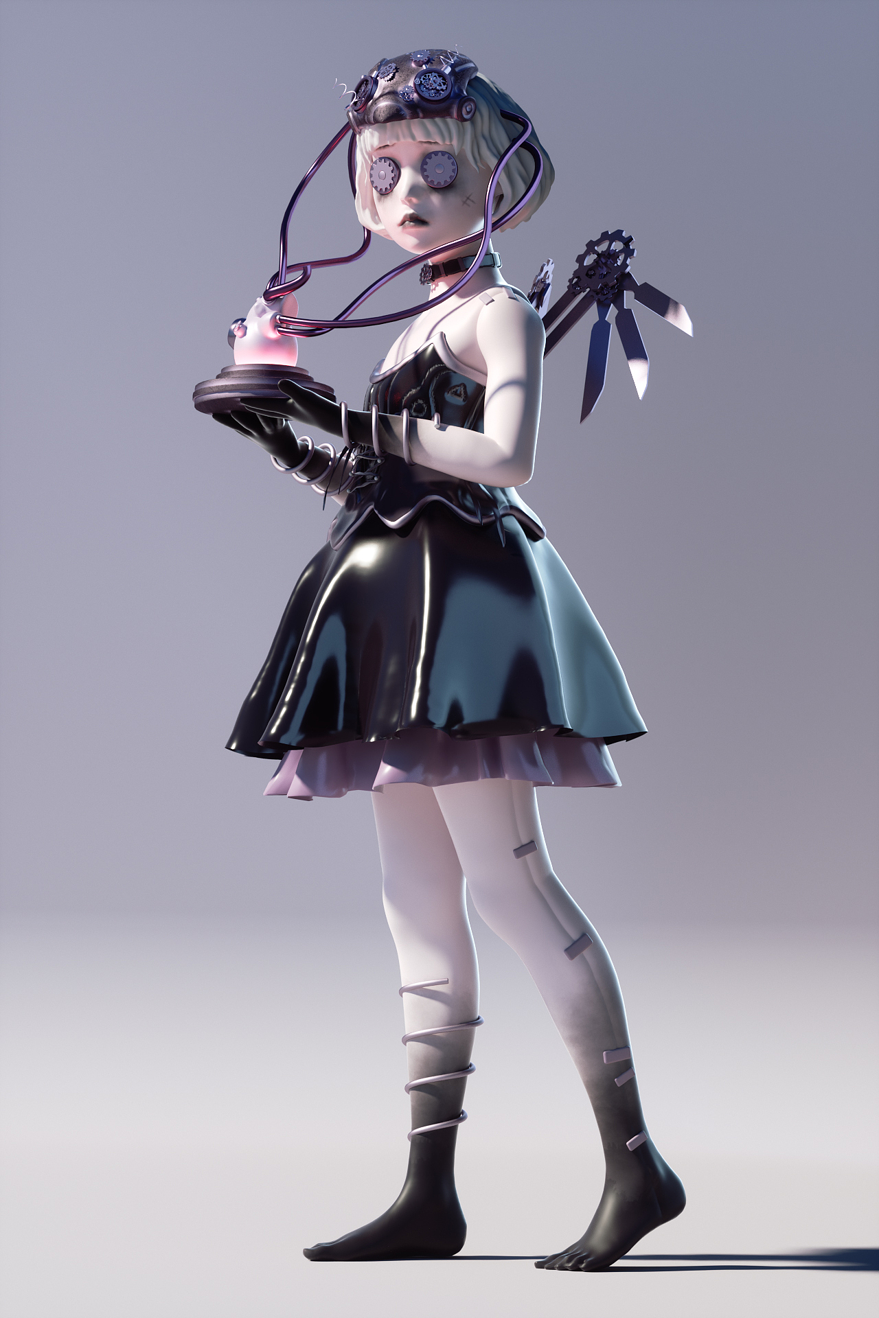 呜呜呜《朋克女孩》（图ZMjY3NzY3NjUy） - 人物/生物 - 站酷设计师智桃桃桃桃原创素材 - 站酷ZCOOL