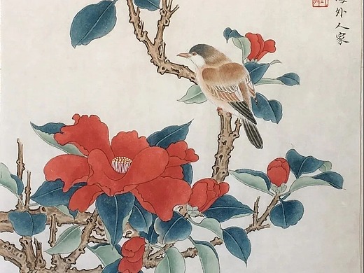 青年工笔画家范九龙作品欣赏