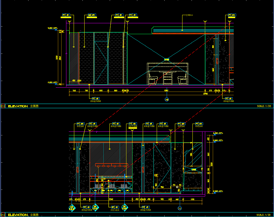 镇江某火锅店-图纸深化设计