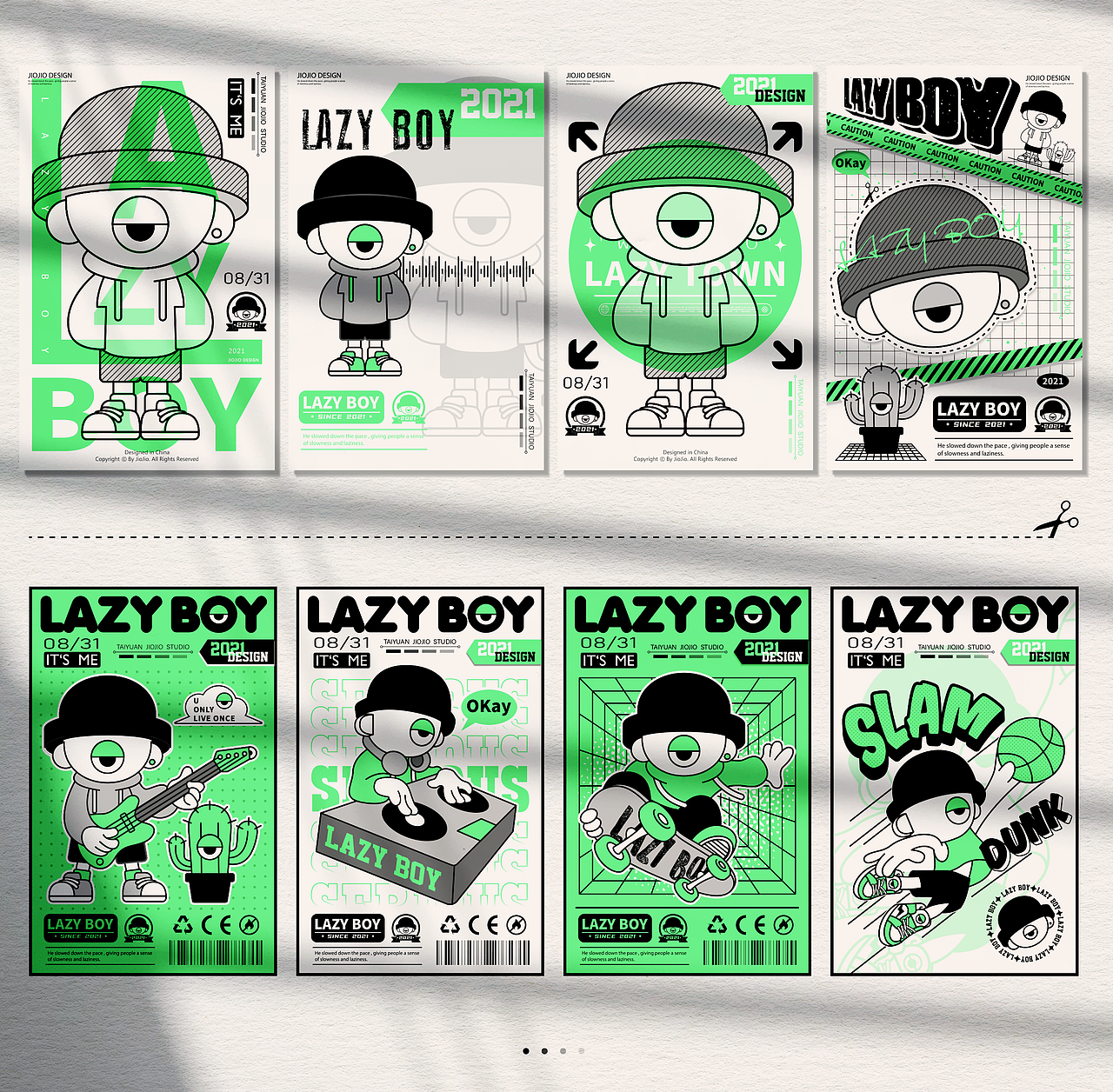 《LAZY BOY》个人IP作品集