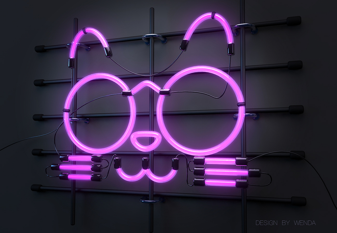 霓虹灯管（图ZNzMzNTQyNDg=） - 图案 - 站酷设计师wenda原创素材 - 站酷ZCOOL