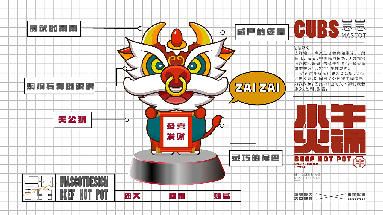 小牛火锅品牌（图ZMjY2MTUwNDg4） - 品牌 - 站酷设计师平面大师A原创素材 - 站酷ZCOOL