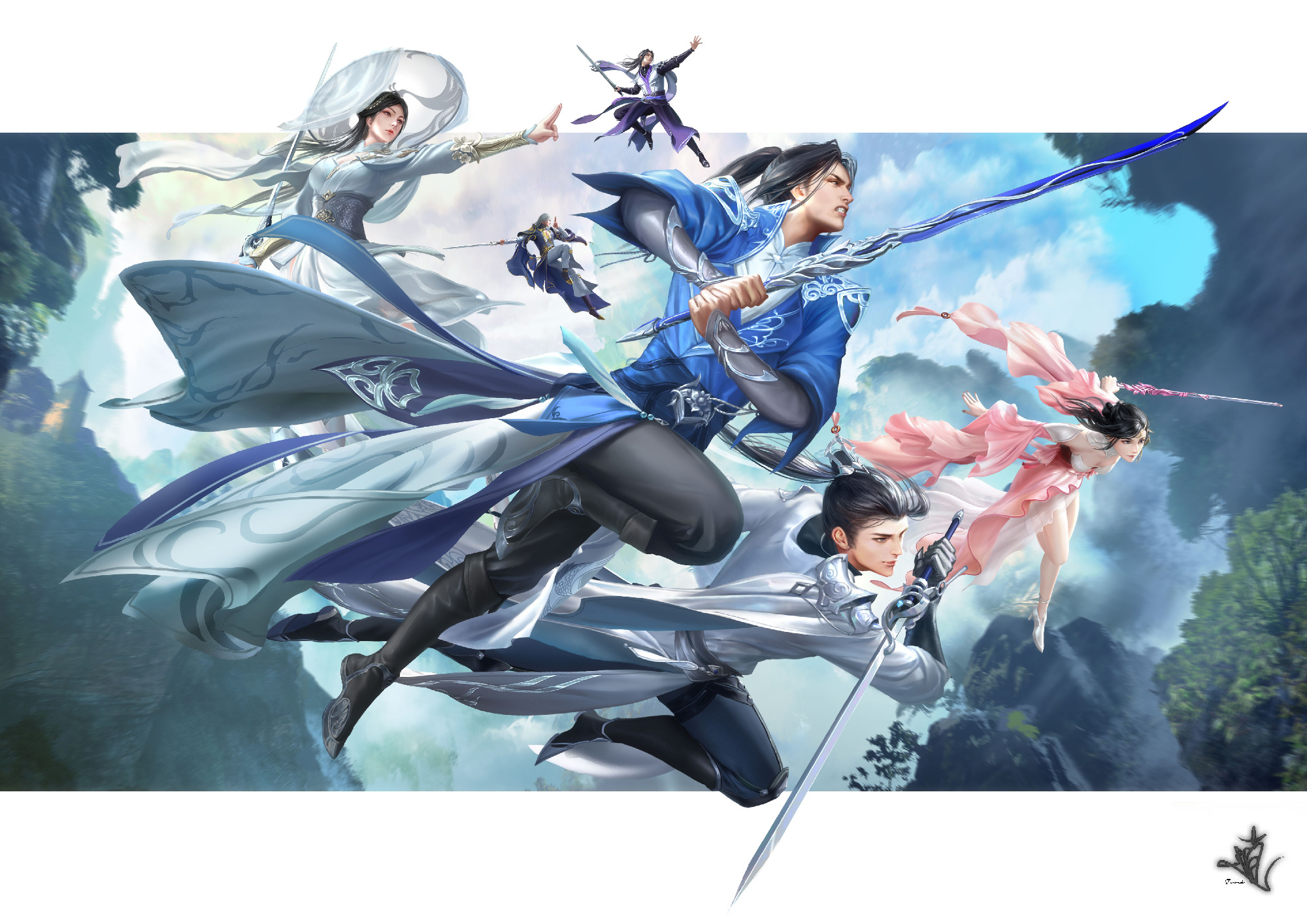 中式题材插图系列|插画|游戏原画|tswck - 原创作品 - 站酷 (zcool)