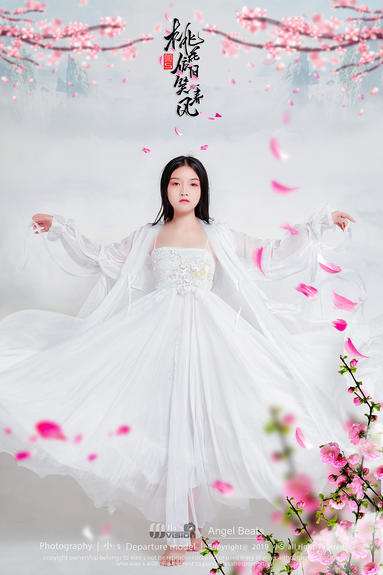 三生三世十里桃花（圖ZMjI5OTMwMjQ0） - 人像攝影 - 站酷設(shè)計(jì)師小S視覺原創(chuàng)素材 - 站酷ZCOOL