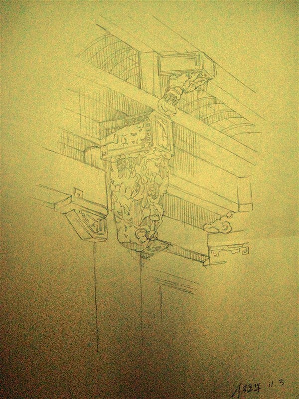 写生画（图ZMjk1NzU4MA==） - 商业插画 - 站酷设计师Lupinghua原创素材 - 站酷ZCOOL