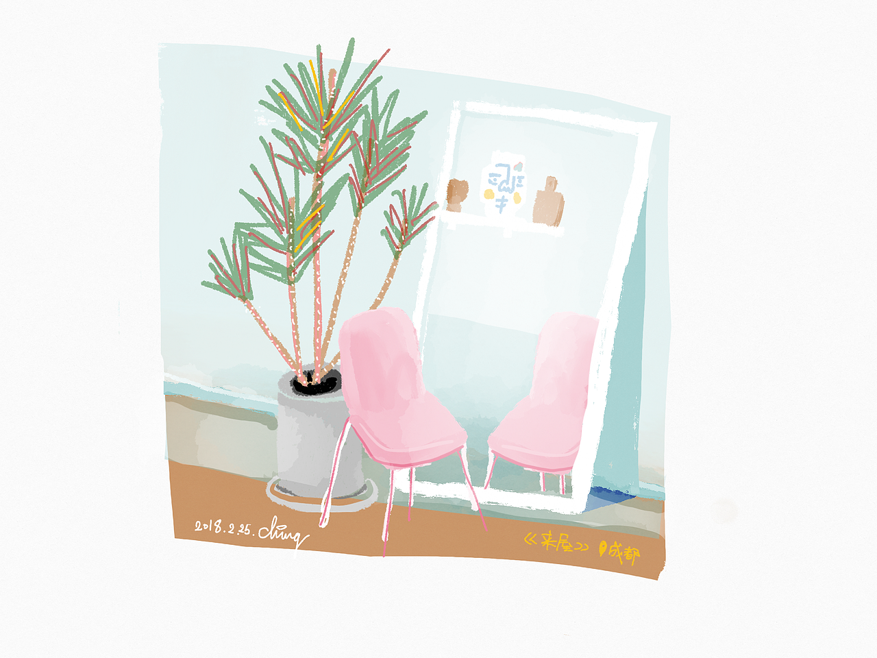 过年去成都玩之小练习