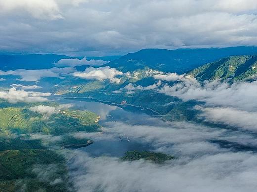 云南临沧凤庆县大寺乡澜沧江姚青春自然山水风景