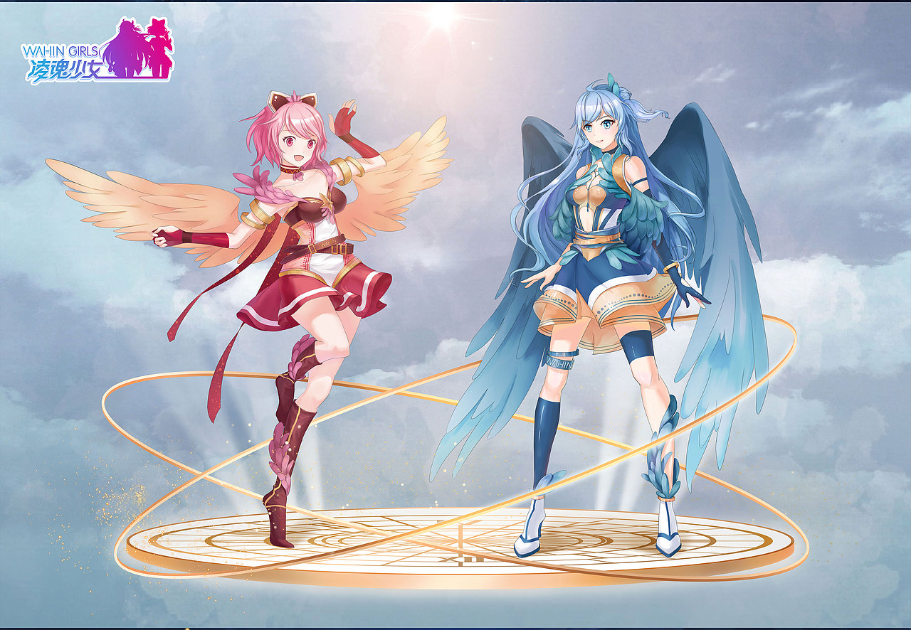 凌魂少女-羽族人物设计