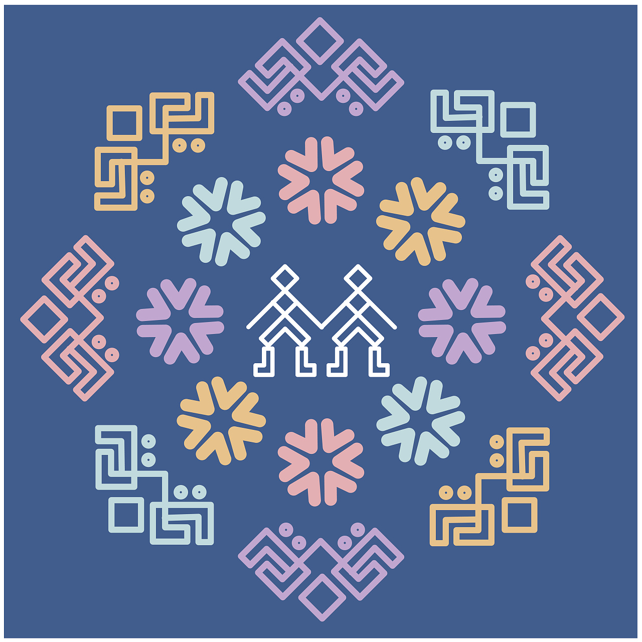 侗族少数民族织锦纹样再设计