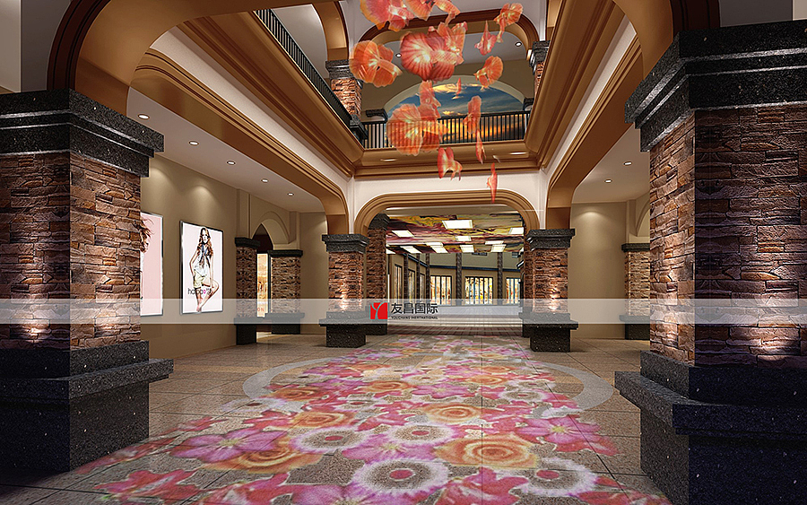 【友昌设计案例】武汉罗马春天奥特莱斯设计效果图（图ZMjA1MDY2NDQw） - 家装设计 - 站酷设计师友昌商业设计原创素材 - 站酷ZCOOL