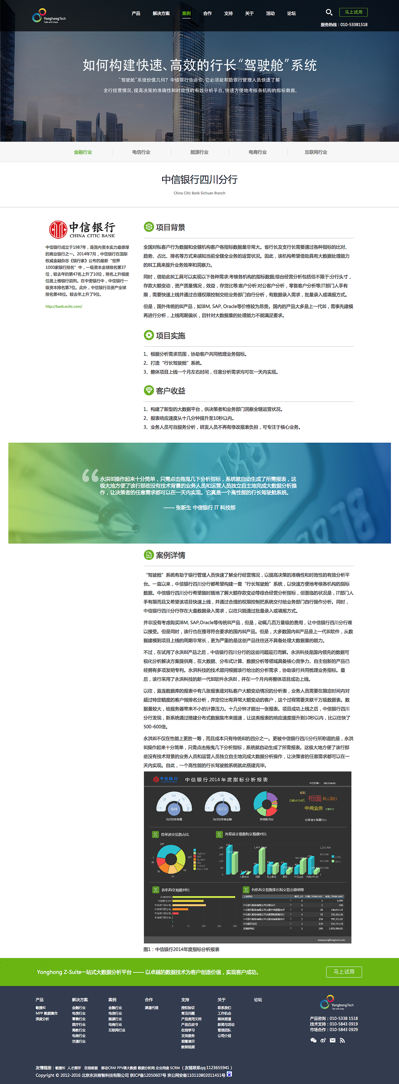 永洪数据分析平台