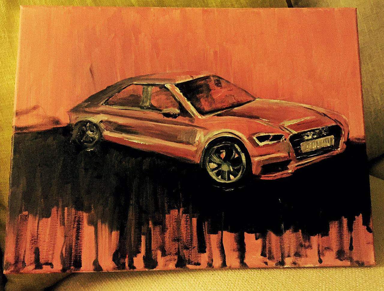 车|纯艺术|绘画|yinlinlin_原创作品-站酷zcool