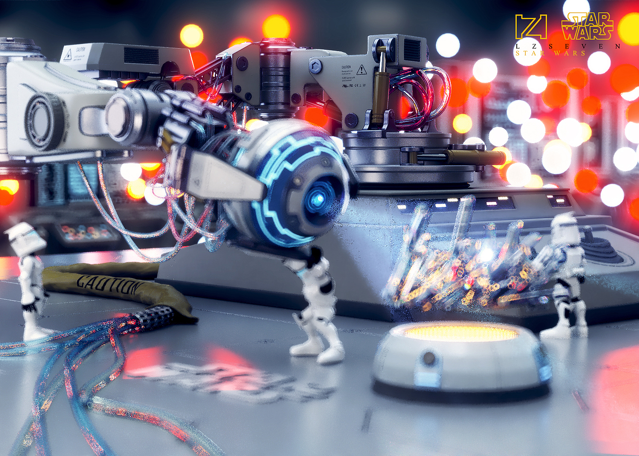 STAR WARS（图ZODQ2ODU5ODA=） - 展陈设计 - 站酷设计师LZseven原创素材 - 站酷ZCOOL