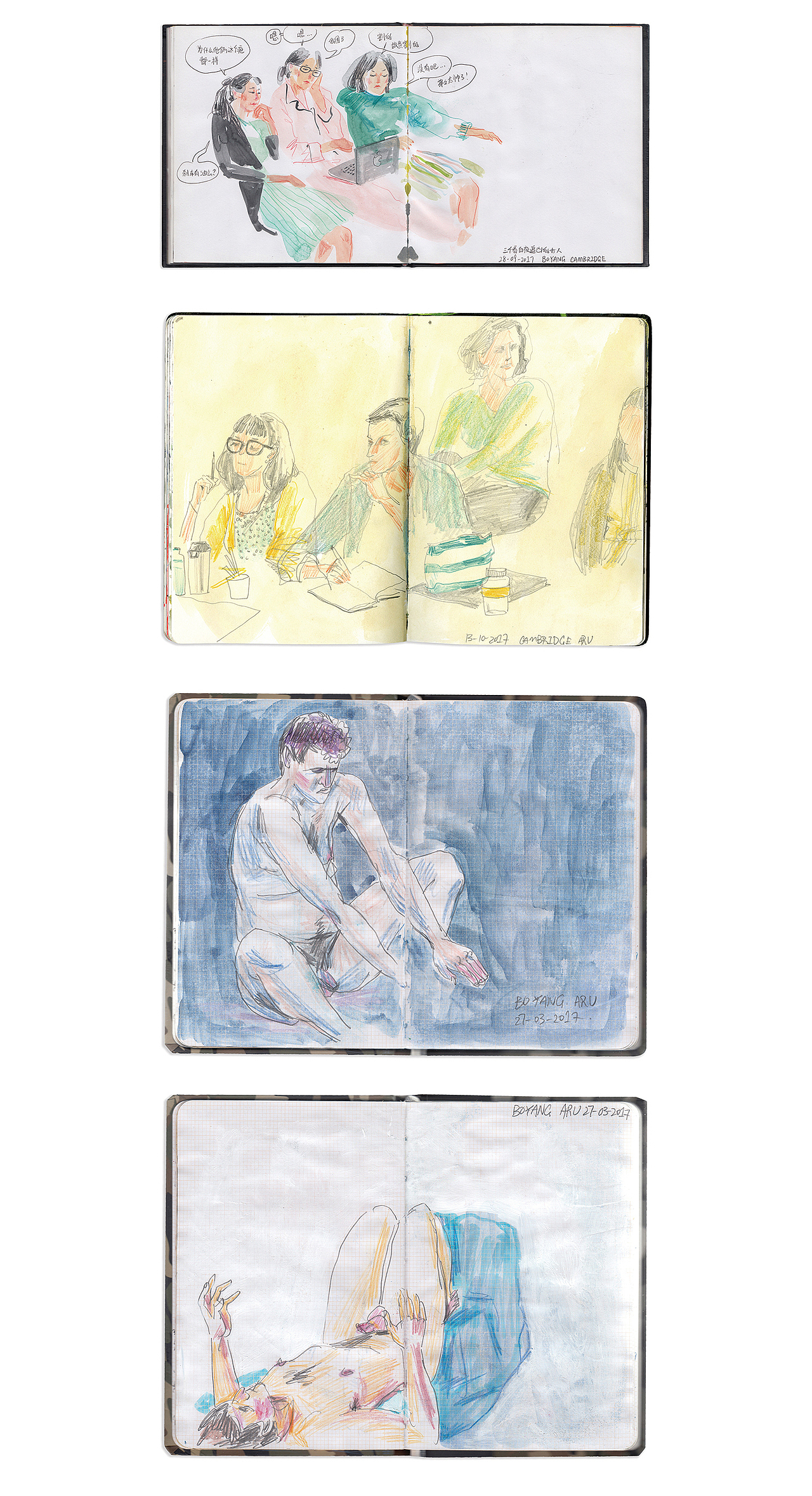 速写Sketch book 02（图ZMTU3Mzc3Njc2） - 创作习作 - 站酷设计师插画师杨博原创素材 - 站酷ZCOOL