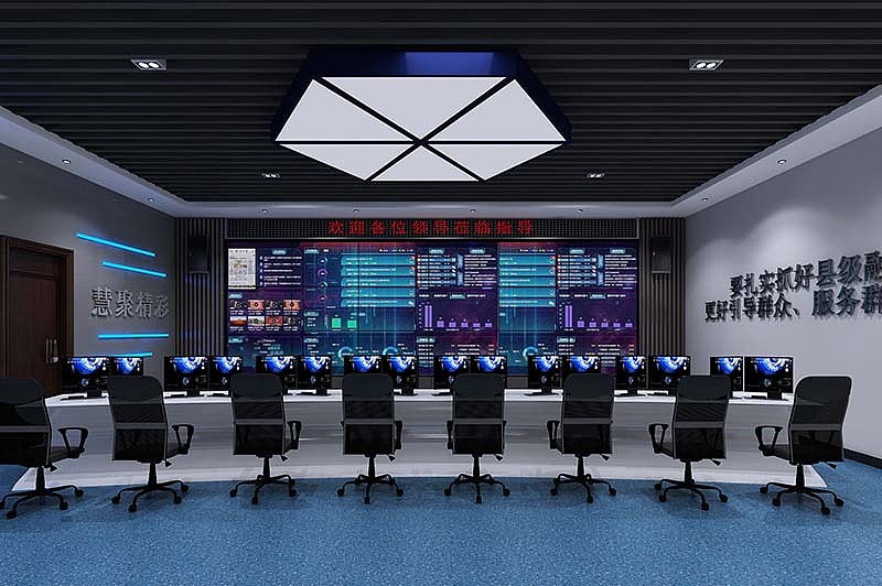 河南融媒体中心装修设计案例-正阳县融媒体中心建设（图ZMjEwODE3MjAw） - 家装设计 - 站酷设计师郑州装修公司天恒原创素材 - 站酷ZCOOL