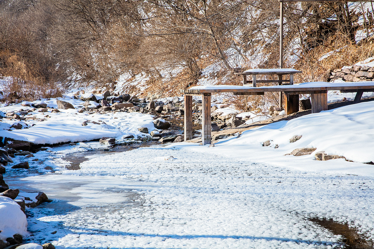 边外林场二十四节气小寒天