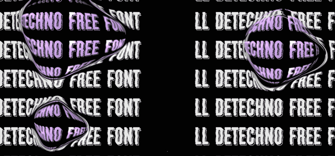 LL DEtechno|西文可变字体