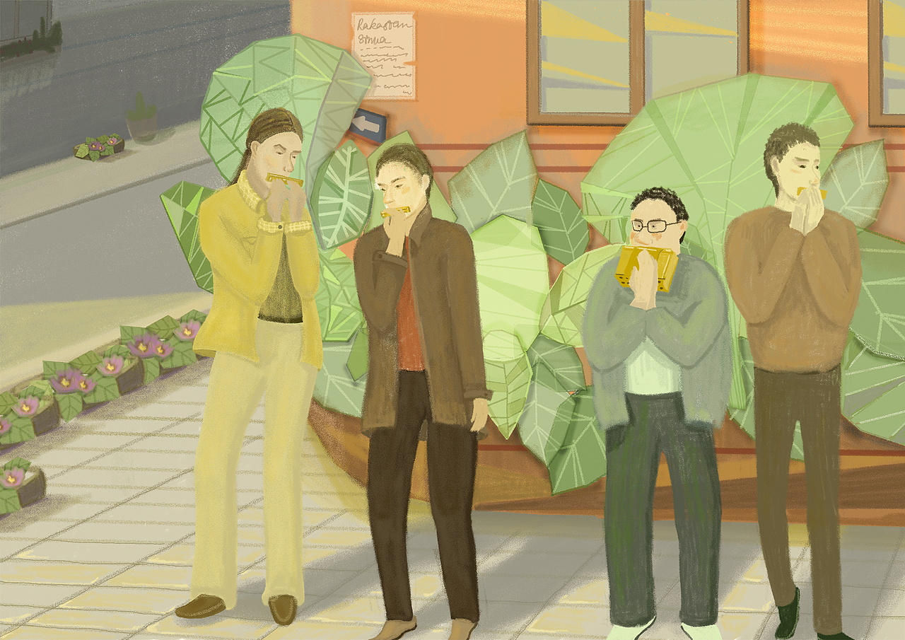 芬兰的口琴艺人们（图ZNjQyNDc0NjQ=） - 创作习作 - 站酷设计师AYu阿钰原创素材 - 站酷ZCOOL