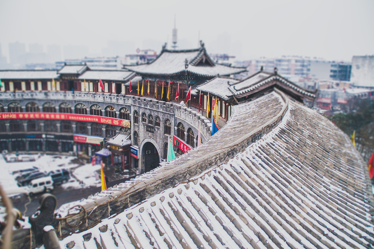 雪中丽景门（图ZNjEwMTUxMTI=） - 风光摄影 - 站酷设计师偃竹原创素材 - 站酷ZCOOL