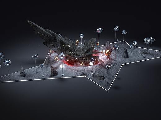 【第三屆中國(guó)國(guó)際配飾設(shè)計(jì)大賽】三維效果圖（個(gè)人主頁(yè)-ZNDM3ODg2MjQ=） - 其他三維 - 站酷設(shè)計(jì)師末畫(huà)原創(chuàng)素材 - 站酷ZCOOL