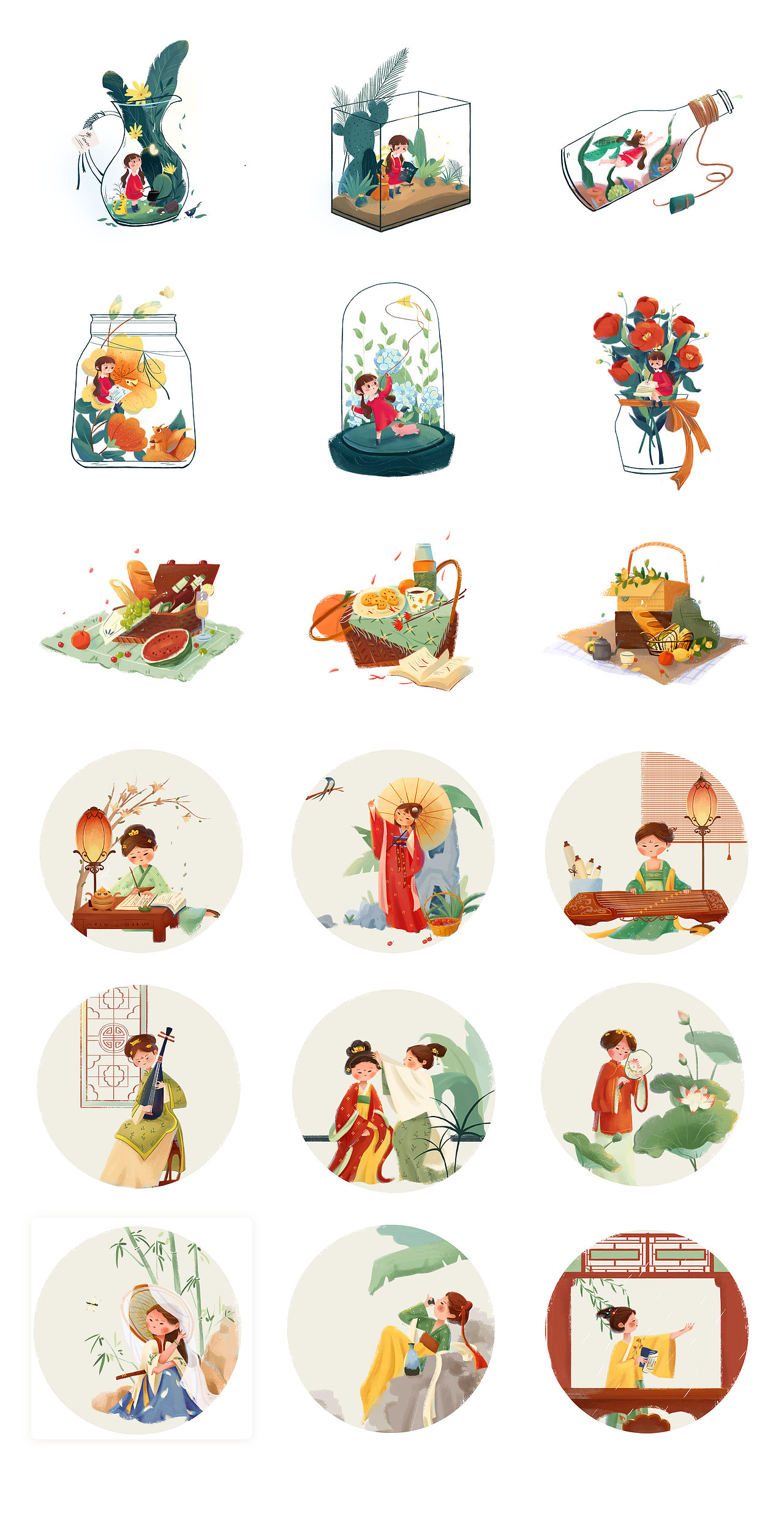 插画日记（图ZMjA1Mjg3NTE2） - 创作习作 - 站酷设计师大牙酱cc原创素材 - 站酷ZCOOL