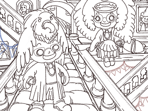 我去霍格沃茨第二彈（個人主頁-ZNTQ3OTU4MTY=） - 兒童插畫 - 站酷設(shè)計師潛入淺藍Cathy原創(chuàng)素材 - 站酷ZCOOL