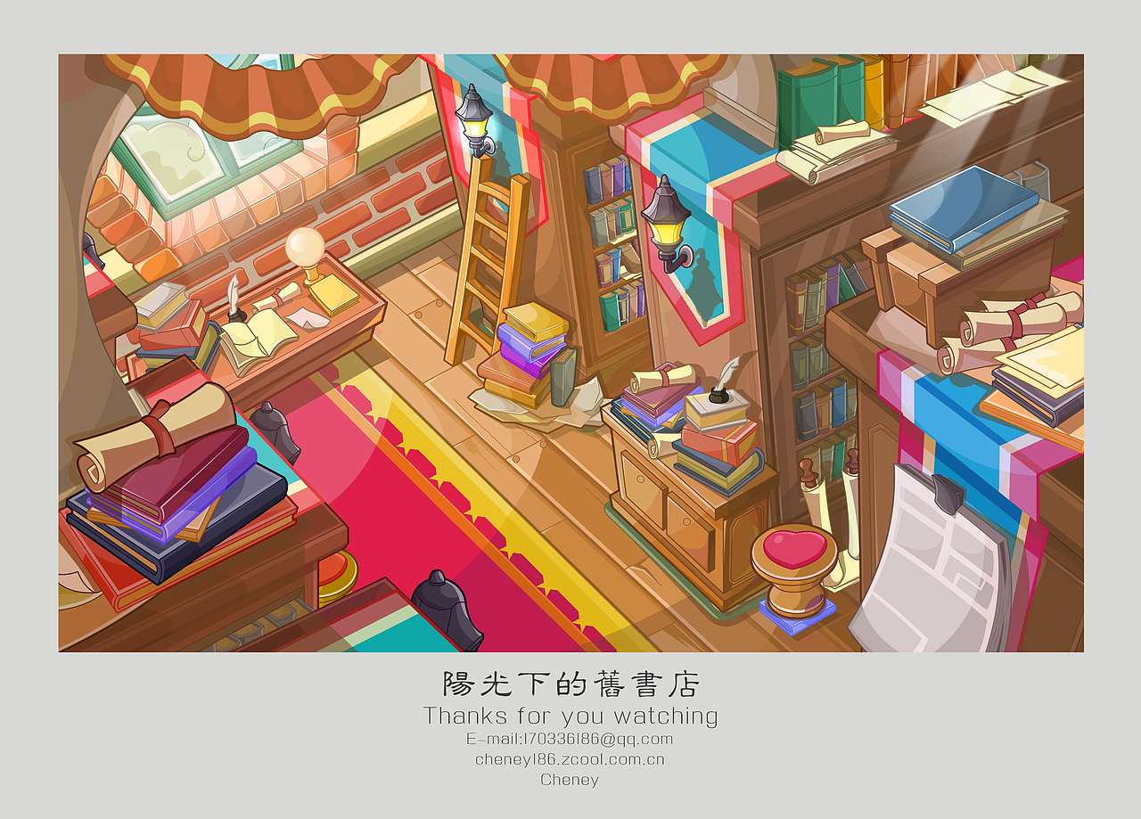 那些年画过的游戏场景（图ZNDUyMDM2MjQ=） - 儿童插画 - 站酷设计师Cheney186原创素材 - 站酷ZCOOL