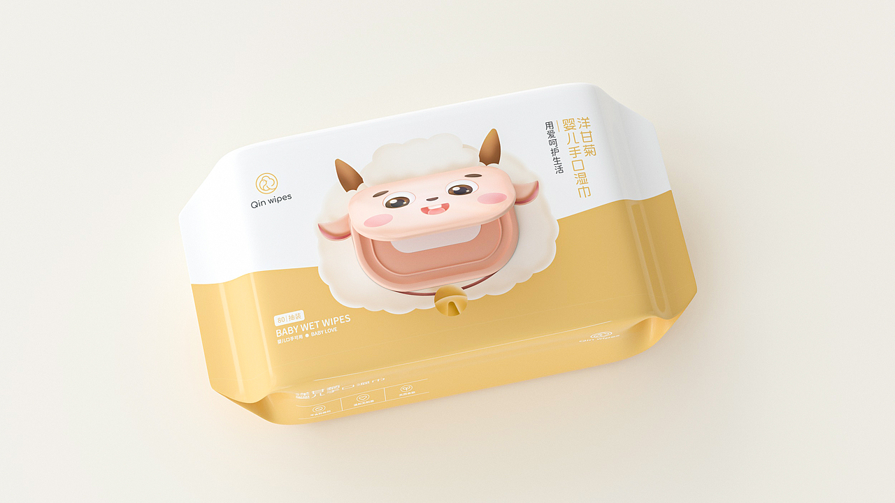QIN湿巾品牌包装项目设计（图ZMjMzMzQxMzcy） - 包装 - 站酷设计师胡晓波设计原创素材 - 站酷ZCOOL