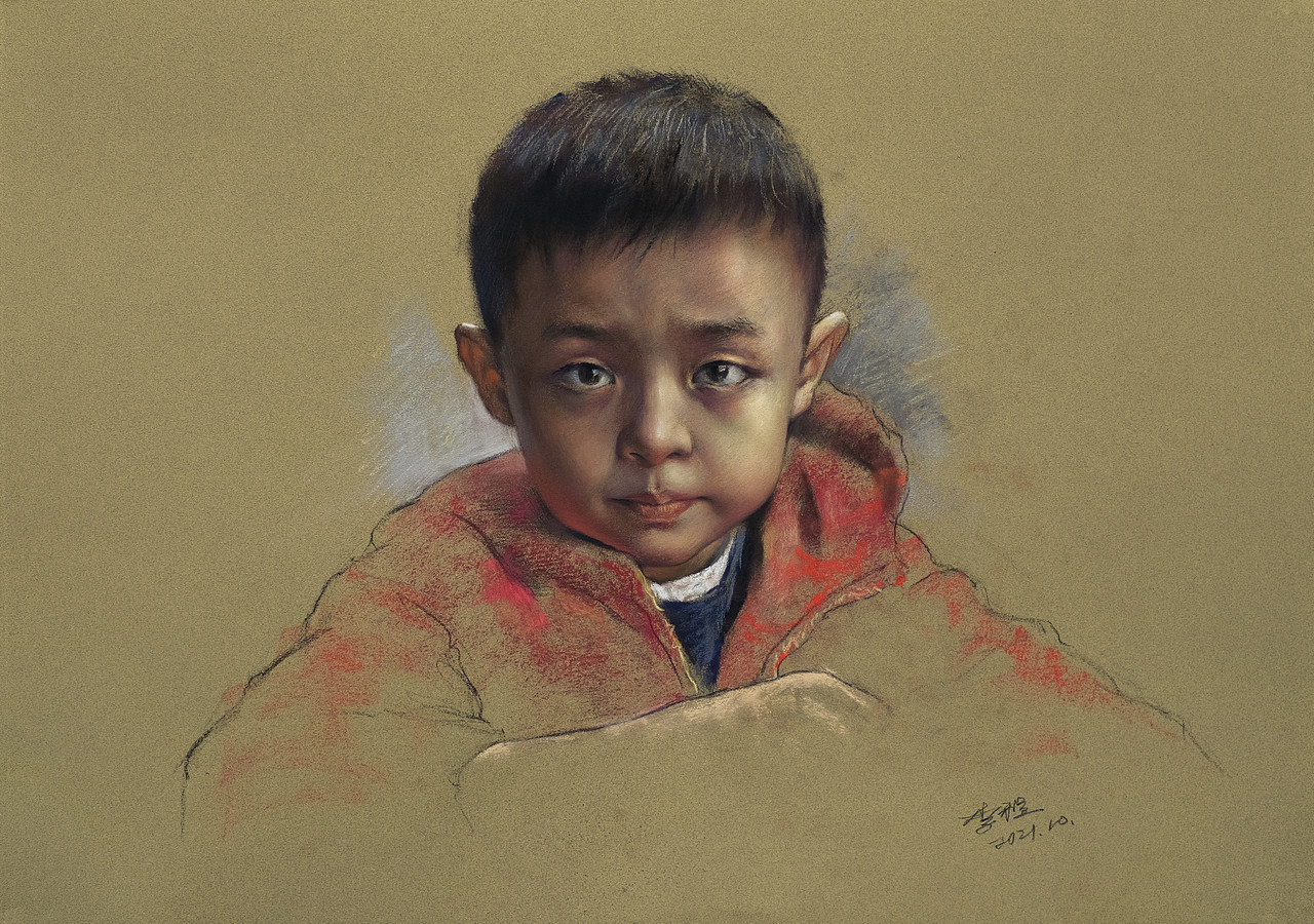 【果果】色粉肖像