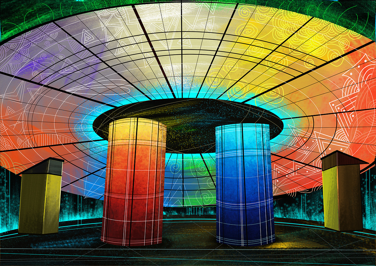 《The beauty of the underground world》