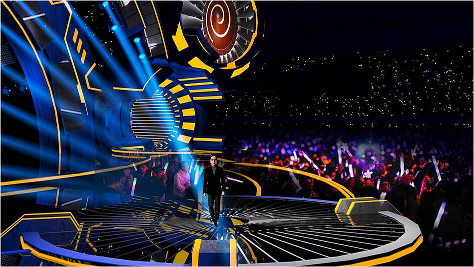 2014年优酷土豆网YC青春的选择颁奖典礼—舞台美术设计